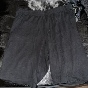 Black shorts